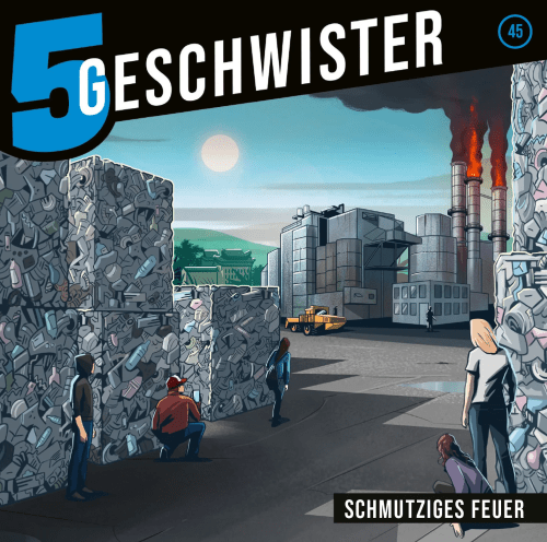 5 Geschwister - Schmutziges Feuer - Folge 45 (Hörspiel CD)