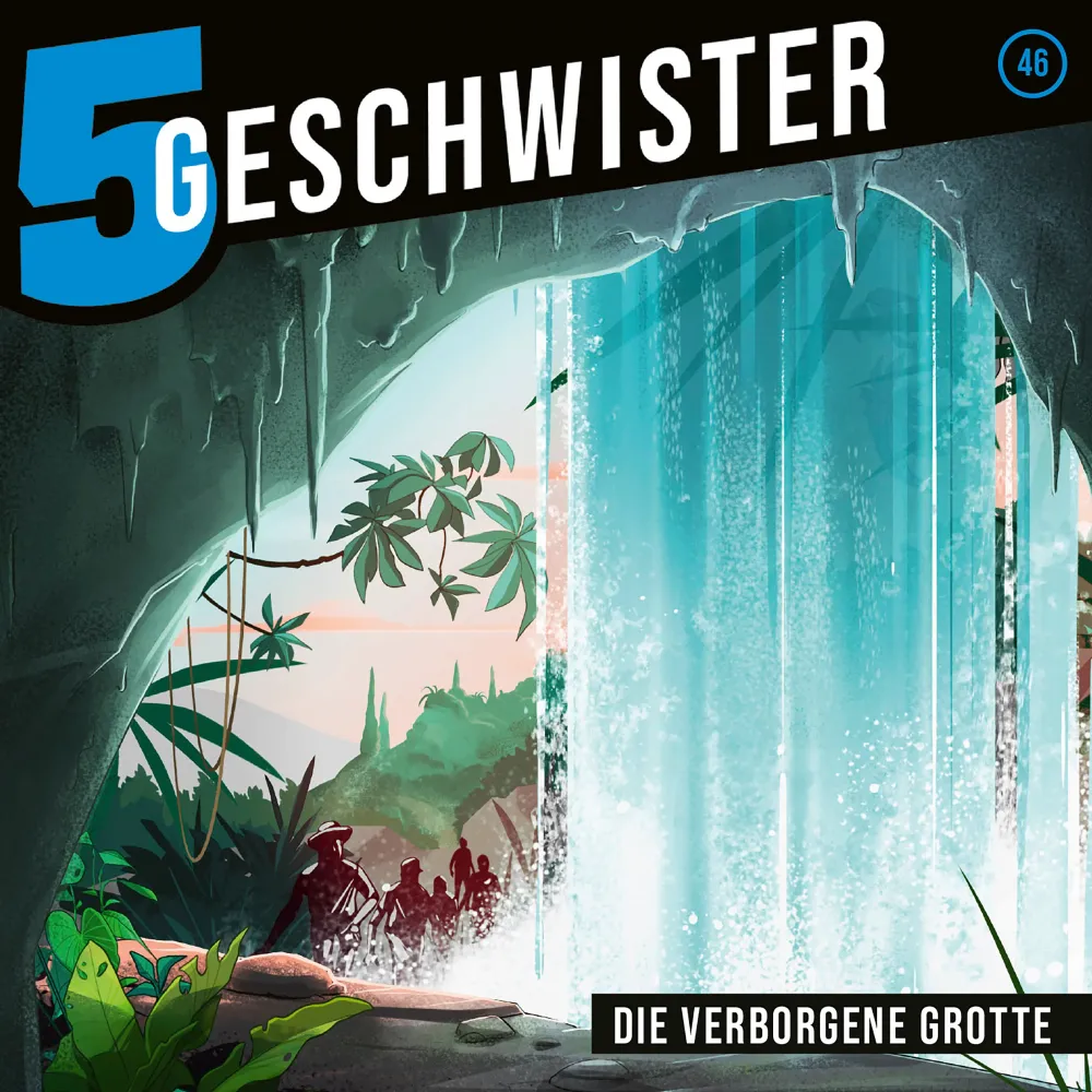 5 Geschwister - Die verborgene Grotte - Folge 46 (Hörspiel CD)