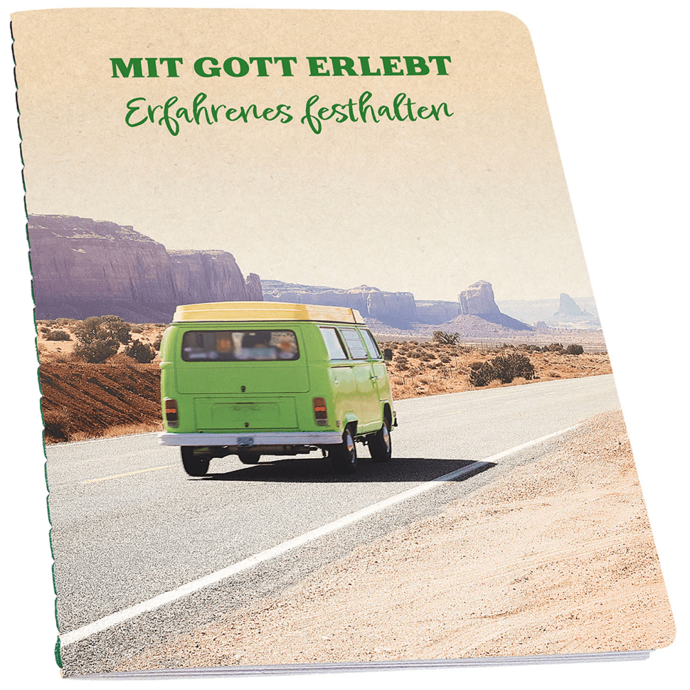 Mit Gott erlebt (Eintragheft A5) - Erfahrenes festhalten