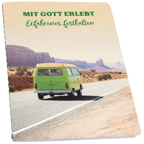 Mit Gott erlebt (Eintragheft A5) - Erfahrenes festhalten