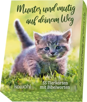 Munter und mutig auf deinem Weg - Karten-Box (55 Karten)