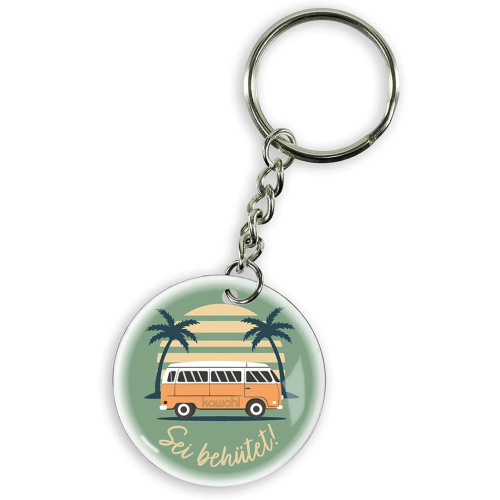 Sei behütet (Edelstahl-Schlüsselanhänger)