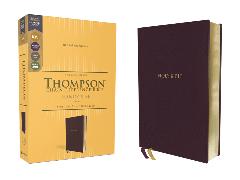 Englisch, Bibel KJV, Thompson Chain-Reference Bibel, Handliches Format, lederweich, Burgund, rote...