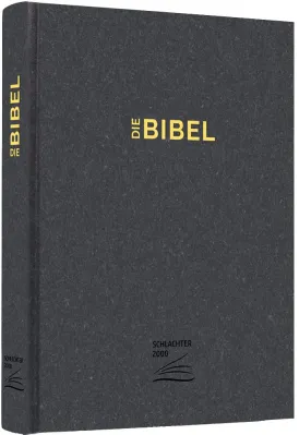 Schlachter 2000, Schreibrandausgabe, Fadenheftung, ohne Parallelstellen