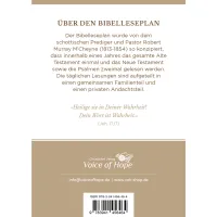 Tägliches Brot - Ein Leseplan durch die ganze Bibel (Bibelleseplan)