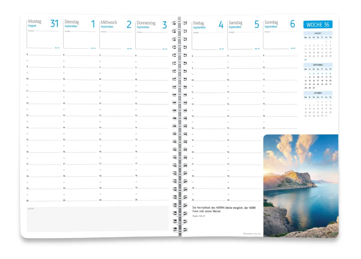 Agenda Für jeden Tag - Taschenagenda