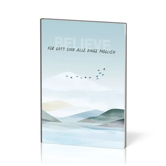 Für Gott sind alle Dinge möglich - Notizbuch