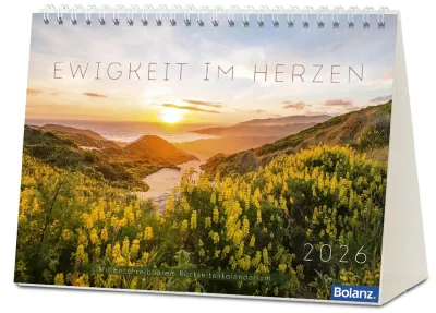 Ewigkeit im Herzen - Panoramakalender