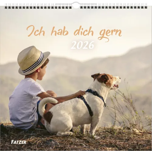 Ich hab dich gern - Wandkalender