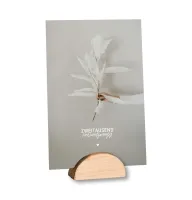 Kalender Zweitausendsechsundzwanzig - Tischkalender mit Holzaufsteller