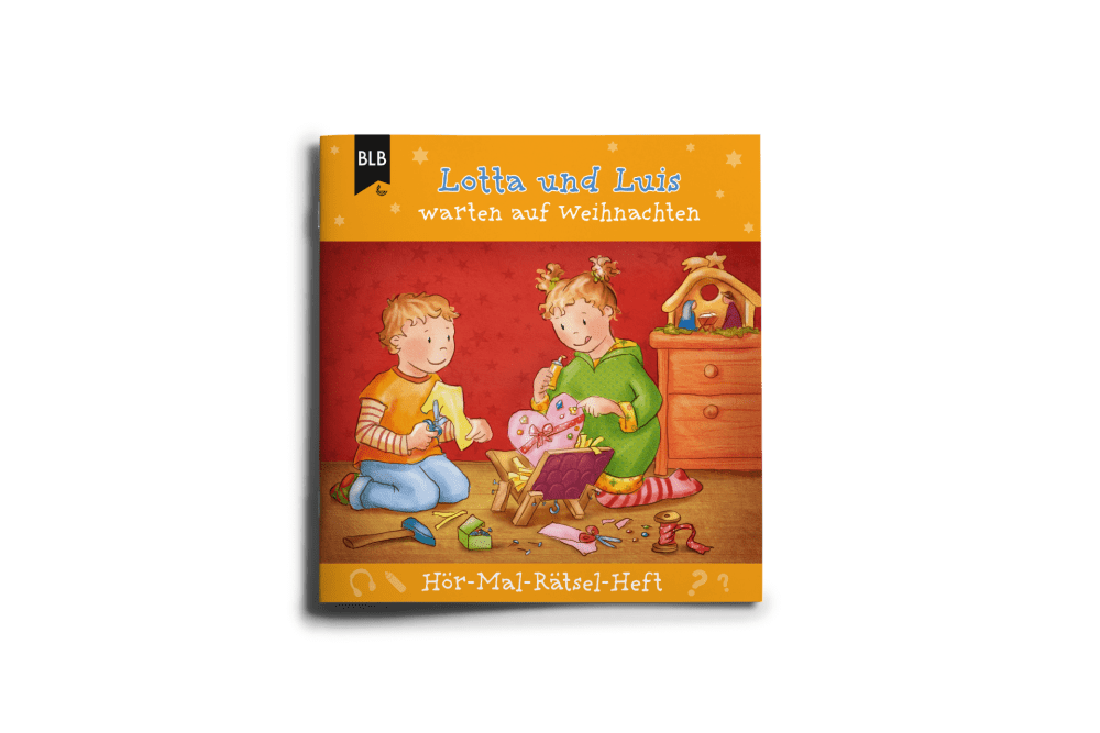 Lotta und Luis warten auf Weihnachten - Hör-Mal-Rätsel-Heft