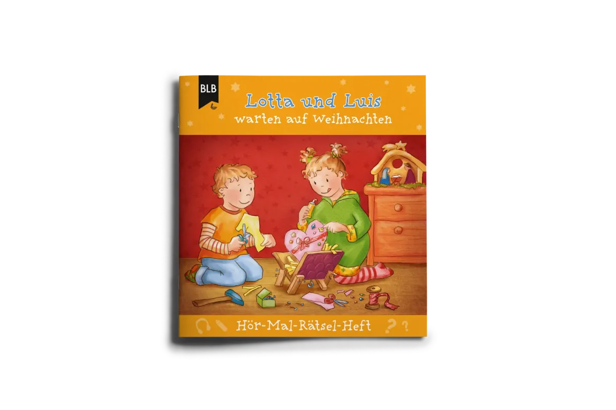 Lotta und Luis warten auf Weihnachten - Hör-Mal-Rätsel-Heft