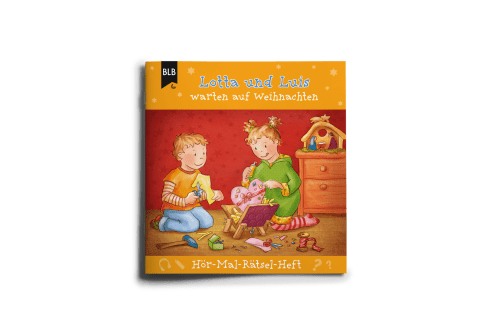 Lotta und Luis warten auf Weihnachten - Hör-Mal-Rätsel-Heft