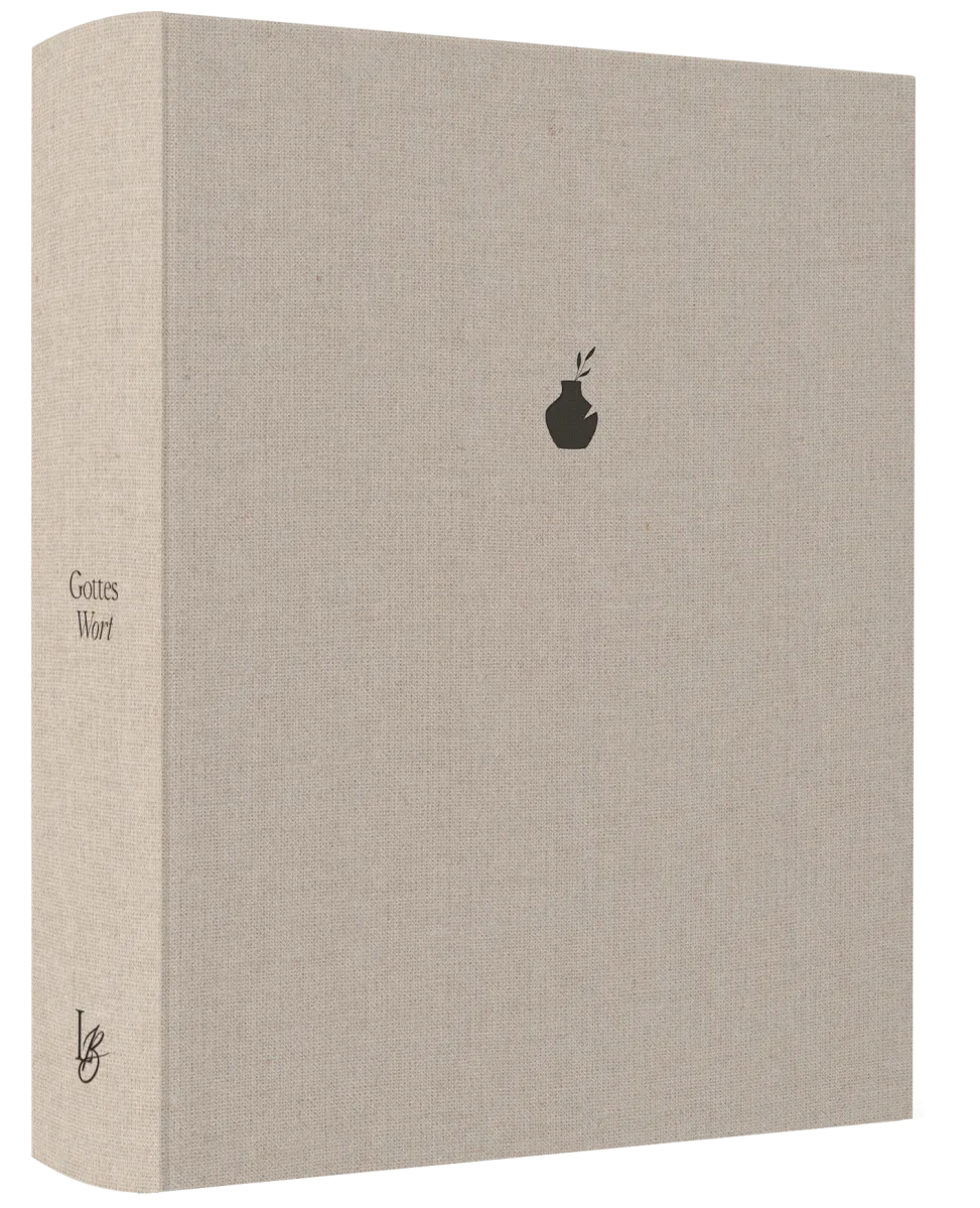 NeÜ bibel.heute Liebezurbibel (Schreibrandbibel STONE) - Leinen Hardcover, mit Schreibrand