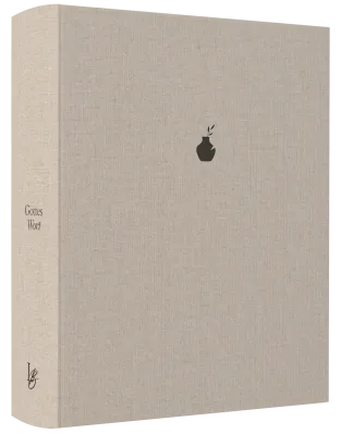 NeÜ bibel.heute Liebezurbibel (Schreibrandbibel STONE) - Leinen Hardcover, mit Schreibrand
