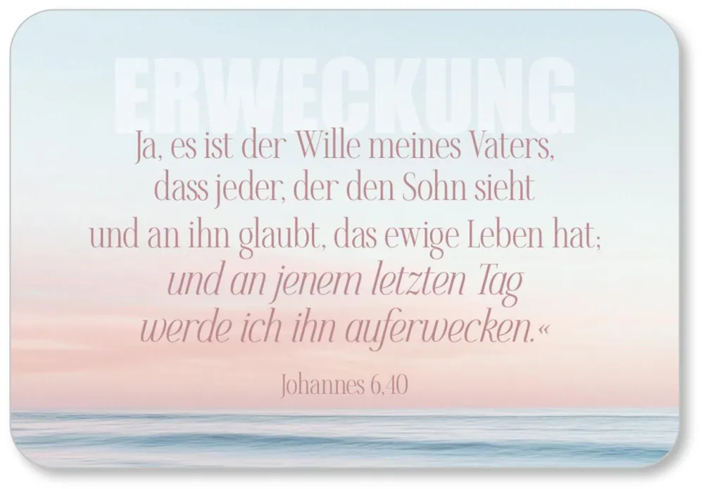 Minikarten-Box „Viel Zuversicht" - 30 Bibelverse Trost und Zuversicht
mit Edlem Holzaufsteller
