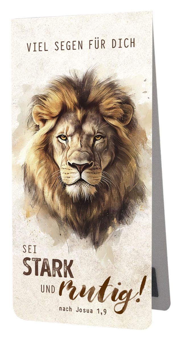 Magnet Lesezeichen Sei stark  - nach Josua 1,9