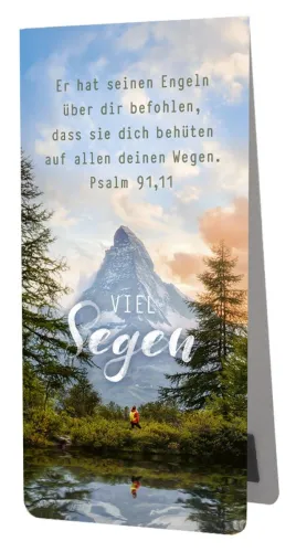 Magnet Lesezeichen Viel Segen - Psalm 91,11