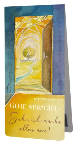 Magnet Lesezeichen Jahreslosung 2026 - Offenbarung 21:5