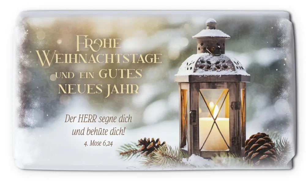 Schokolade Weihnachtstage - 4. Mose 6,24