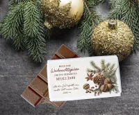 Schokolade Weihnachtsgrüsse - Galater 4:4