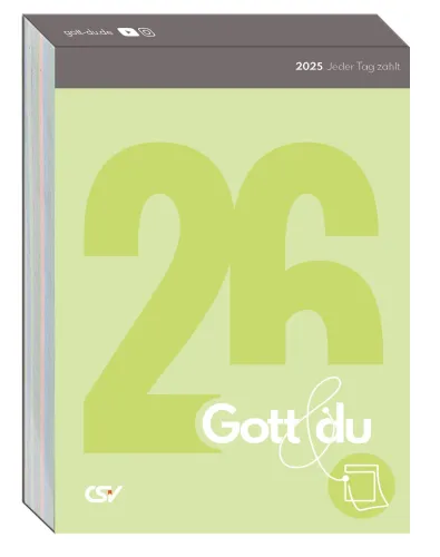 Gott & du - Abreisskalender - Jeder Tag zählt