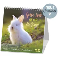 Gottes Liebe ist wie die Sonne - Postkartenkalender
