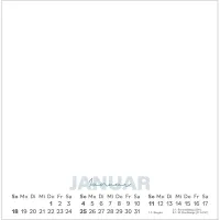 Einblicke - Monatskalender zum Selbergestalten