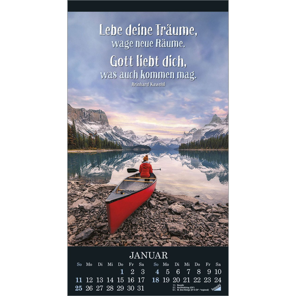 Die Wunder deiner Werke - Wandkalender