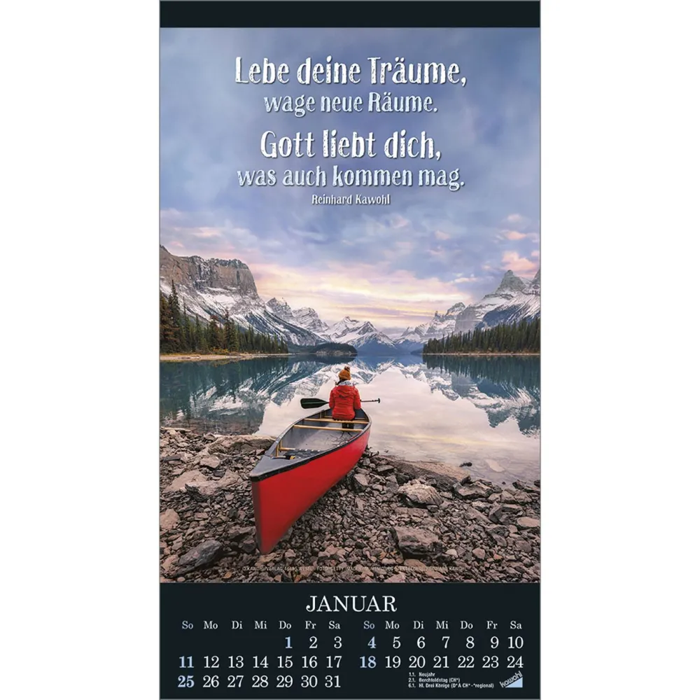 Die Wunder deiner Werke - Wandkalender