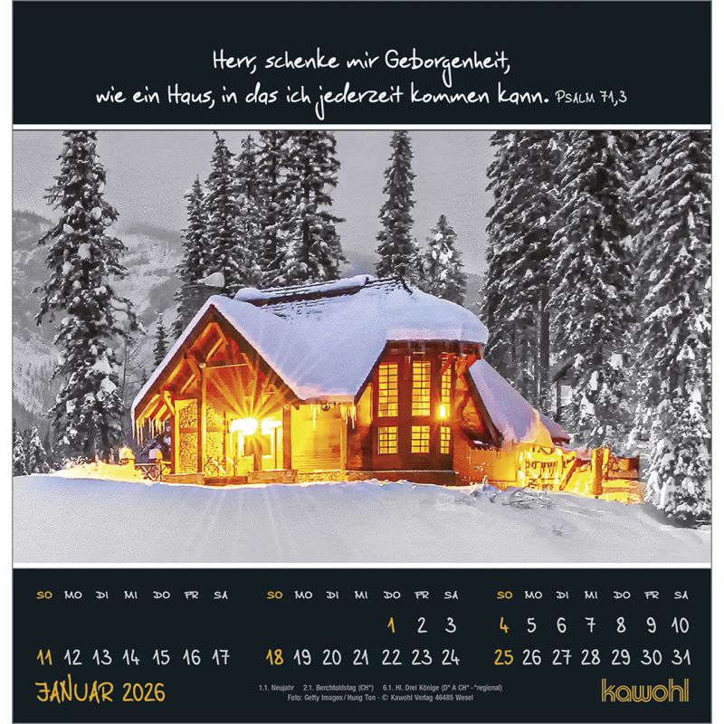 Kleine Wunder entdecken - Wandkalender