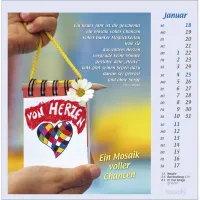 Mit Hand und Fuss - Postkartenkalender