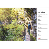 In deine Hand stell ich den Tag - Woche-Aufstellkalender