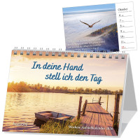 In deine Hand stell ich den Tag - Woche-Aufstellkalender