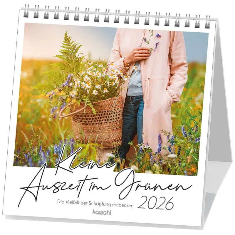 Kleine Auszeit im Grünen - Die Vielfalt der Schöpfung entdecken - Postkartenkalender