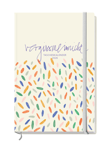 Vergissmeinnicht - Taschenkalender A6 - Der Taschenkalender für Hand und Wand