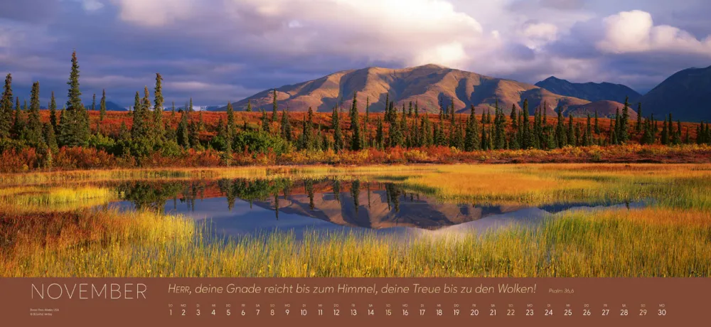 Ewigkeit im Herzen - Riesenpanoramakalender