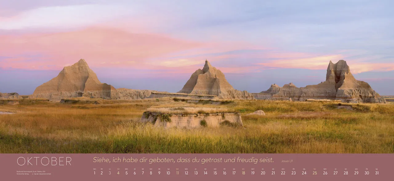 Ewigkeit im Herzen - Riesenpanoramakalender