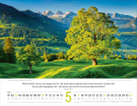 Schweizer Bildkalender - Deutsch, Wandkalender