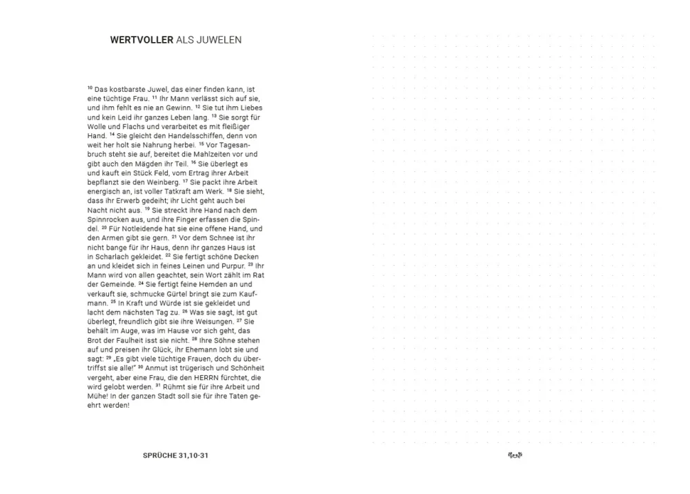 Wertvoller als Juwelen - Journal 2026