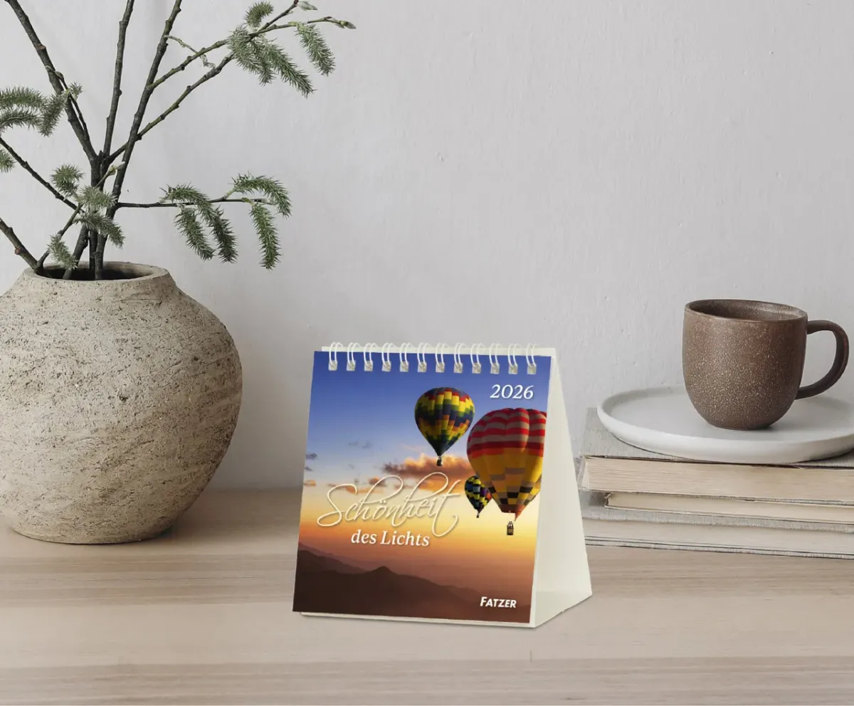 Schönheit des Lichts - Tischkalender
