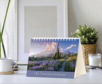 Mini-Panorama-Kalender - Panorama-Tischkalender
