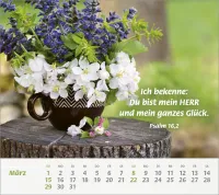 Du bist meine Stärke - Tischkalender