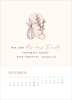 Hoffnung für immer - Tischkalender mit Holzaufsteller