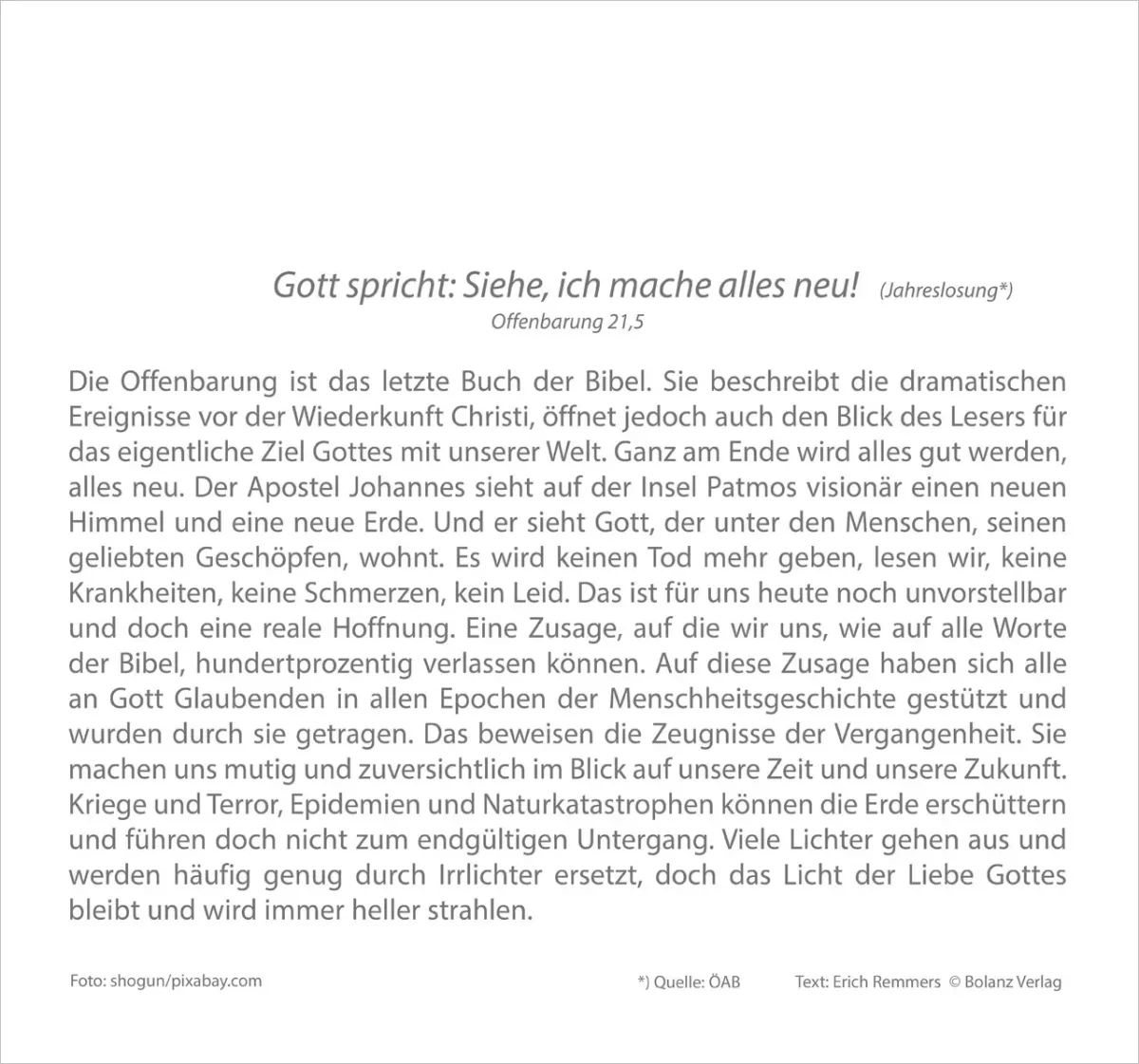 Meine Zeit - Hoffnung und Vertrauen für ein ganzes Jahr - Tischkalender