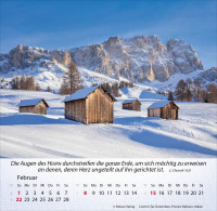 Berge - Tischkalender