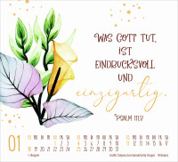 Kalender Geschützt in seiner Hand - Minikalender