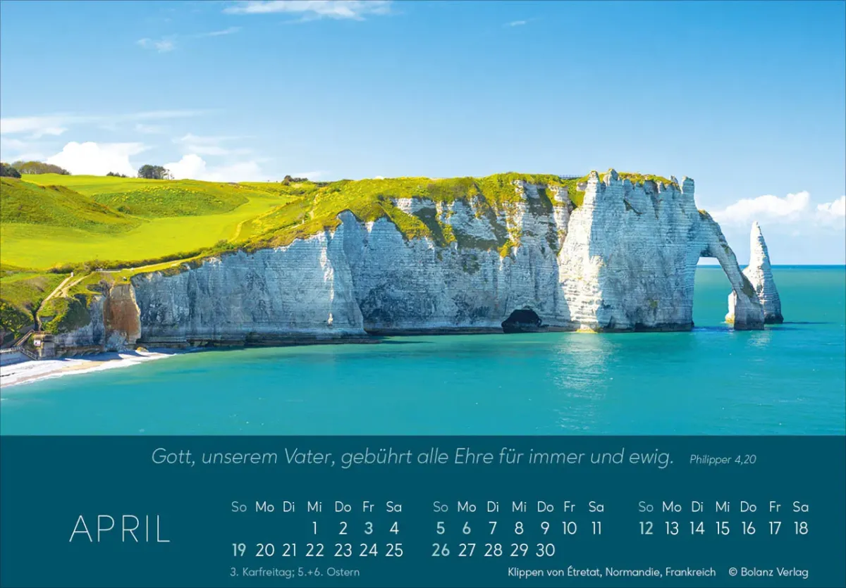 Ewigkeit im Herzen - Panoramakalender