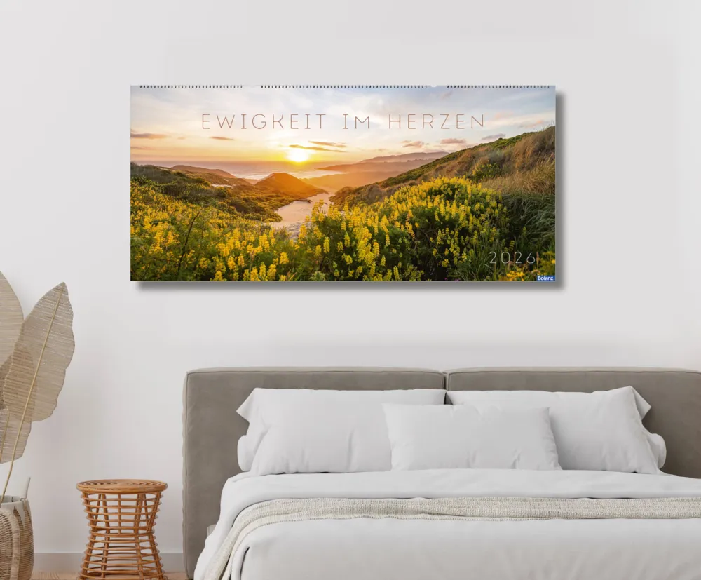 Ewigkeit im Herzen - Riesenpanoramakalender