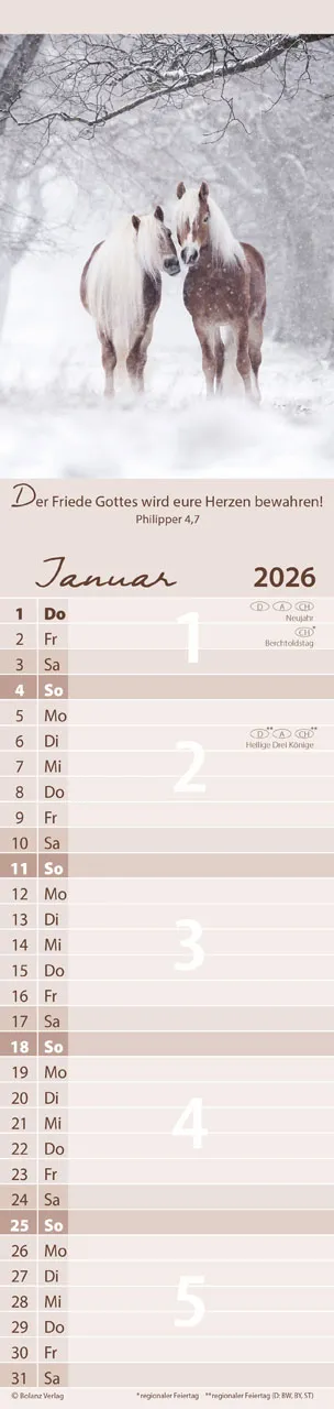 Für Euch - Streifenterminkalender